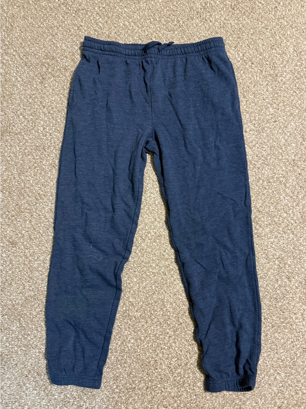 Kids Navy Blue Jogger Pants - Comfort Fit